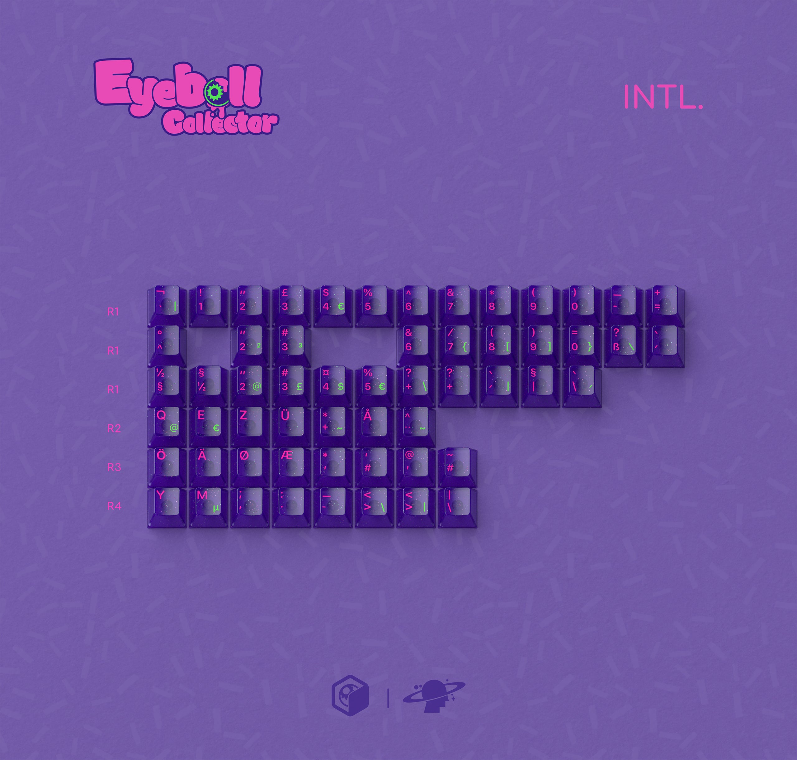 MW Eyeball Collector Keycaps